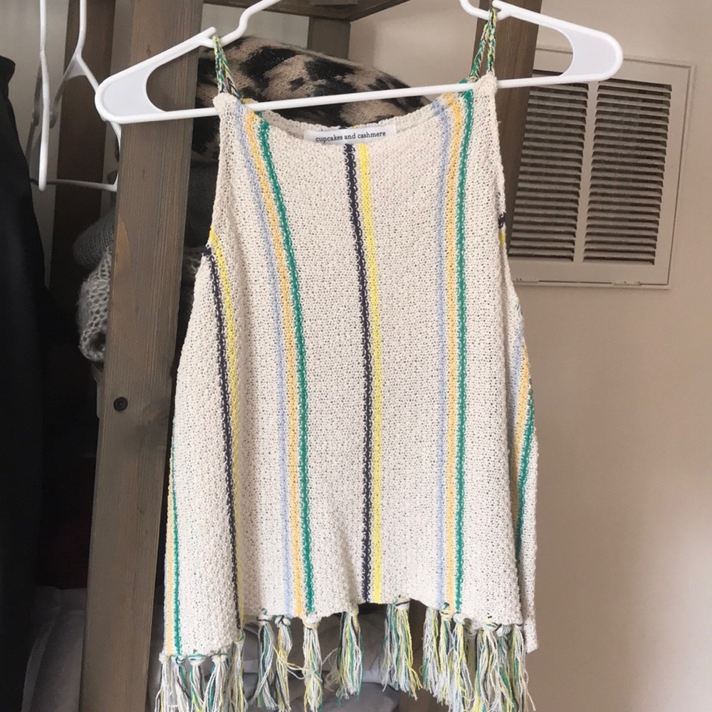Cupcakes and Cashmere tank